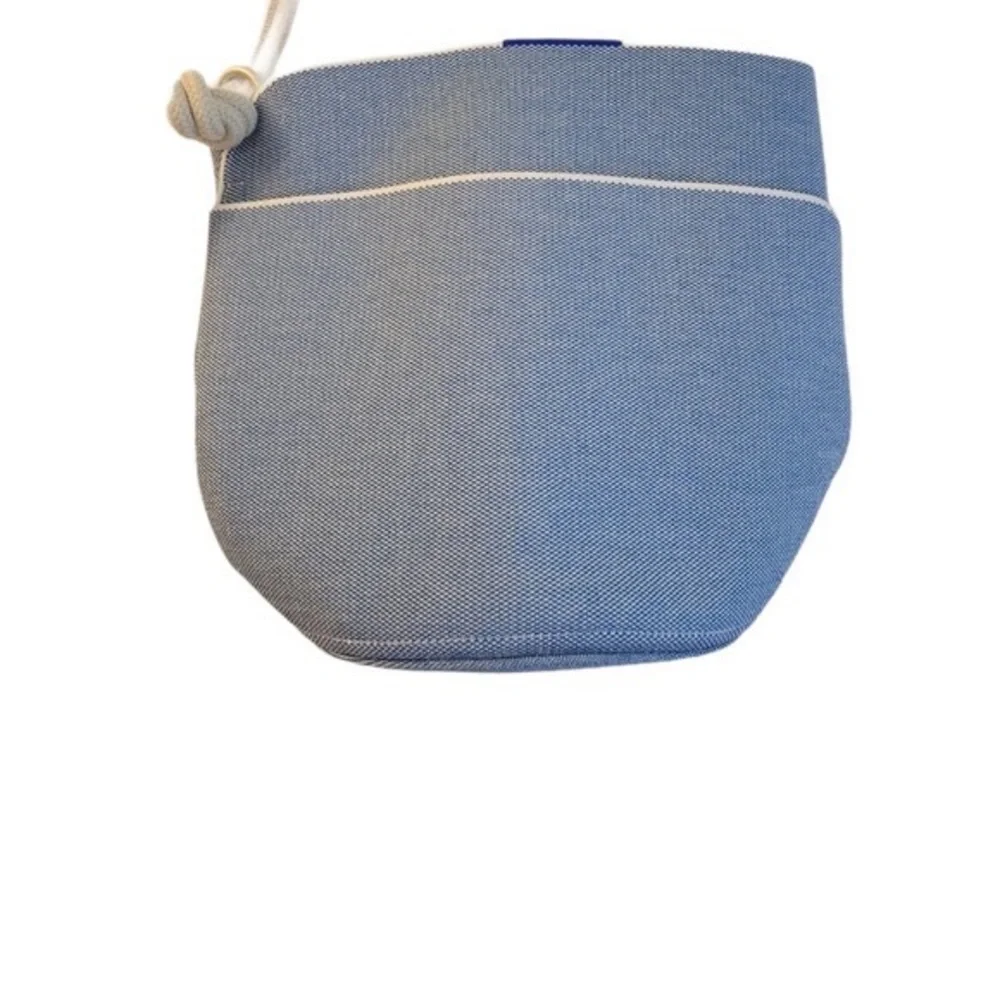 Rothy's The Pail Drawstring Bag in Indigo Cloud - Picture 4 of 10